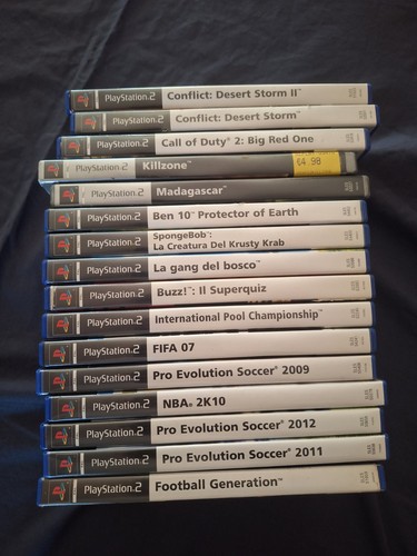 Sony ps2 lotto giochi - sony, 16
