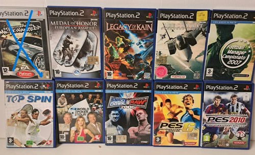 Lotto giochi ps2 usati pal - ps2,