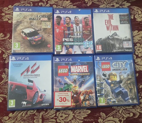 Lotto giochi sony ps4 - 6, pal