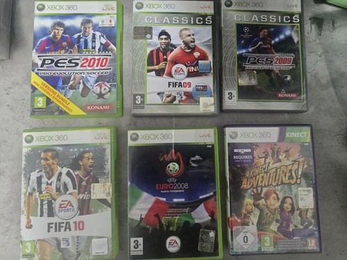 Xbox 360 lotto giochi pes - xbox,