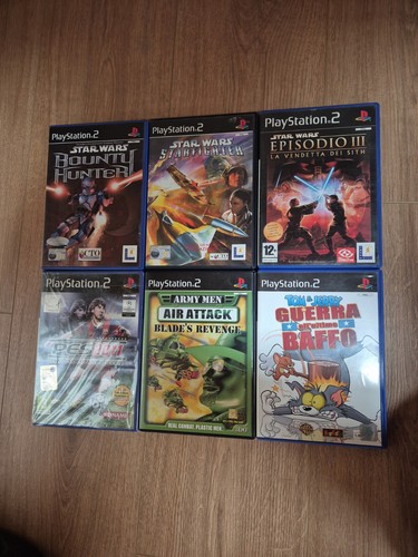 Lotto giochi ps2 star wars - lotto,